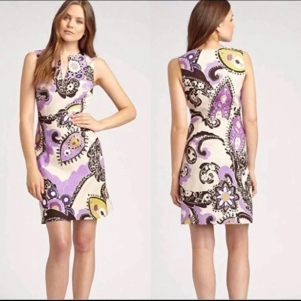 KATE SPADE | Keiran Dress Hydrangea Moroccan Paisley